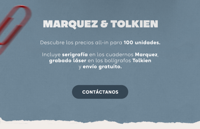 Oferta Exclusiva - Marquez & Tolkien - texto Oferta Exclusiva - Marquez & Tolkien - texto