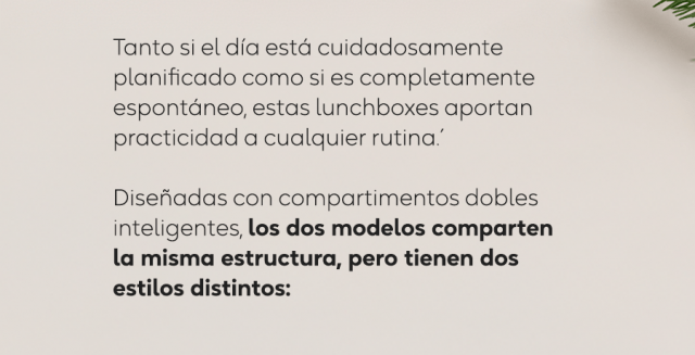 Coma con estilo - texto