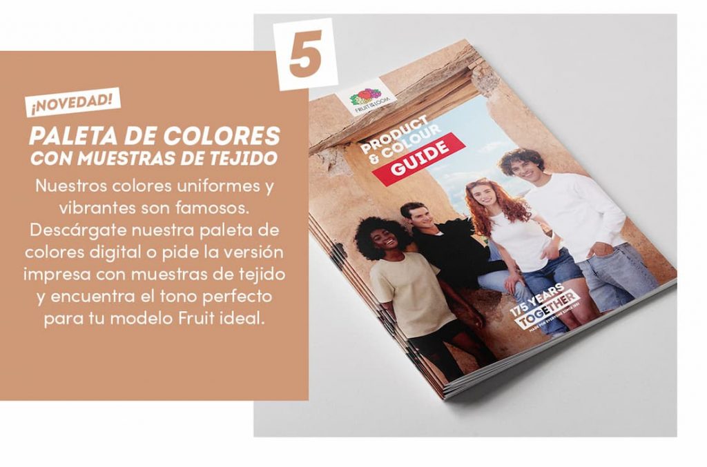 Nueva paleta de colores Fruit of the Loom 2026