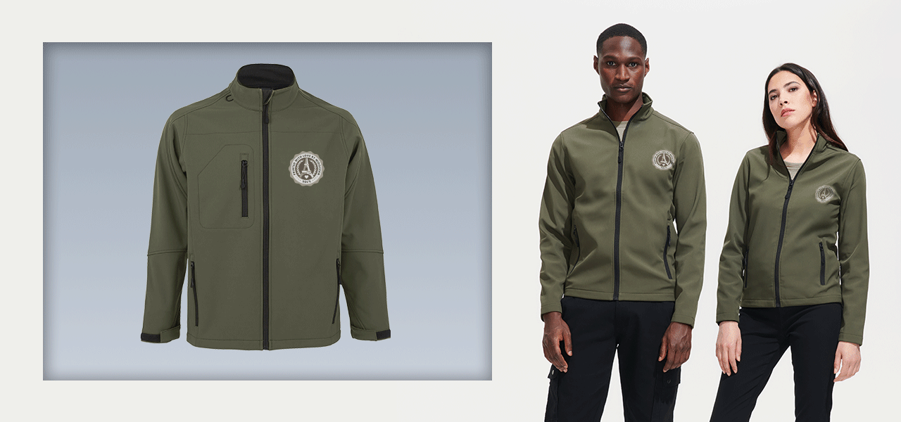 Softshell con transfer serigráfico