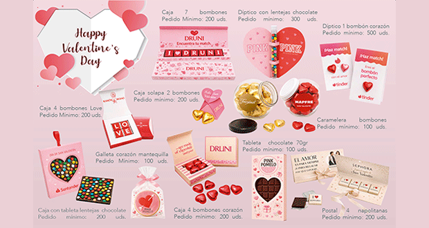 Ideas dulces para San Valentin