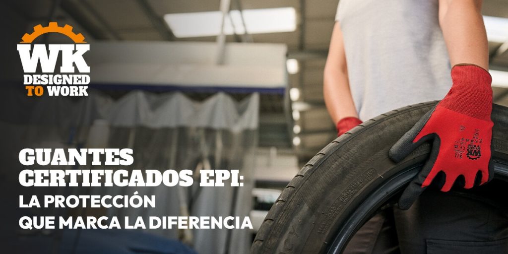 ¿Lo sabías? Los guantes de trabajo WK. Designed To Work cuentan con certificación EPI de categoría II