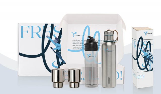 Vajilla inspirada en los Juegos Olímpicos de Invierno