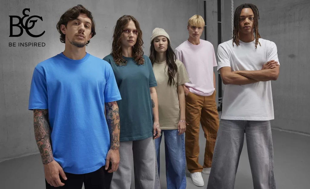 Las prendas heavyweight de B&C - más gruesas más impacto para nuestros clientes