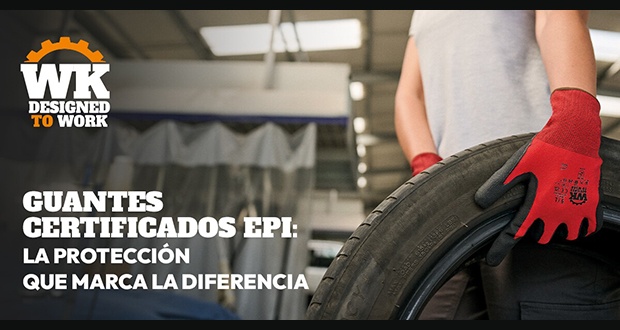 ¿Lo sabías? Los guantes de trabajo WK. Designed To Work cuentan con certificación EPI de categoría II