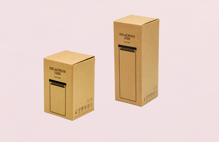 Botes Delacroix - embalaje de segunda vida