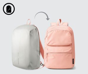 Exclusivo diseño reversible de doble cara