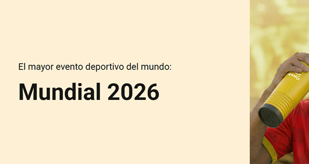 Tu oferta para el Mundial ya está disponible