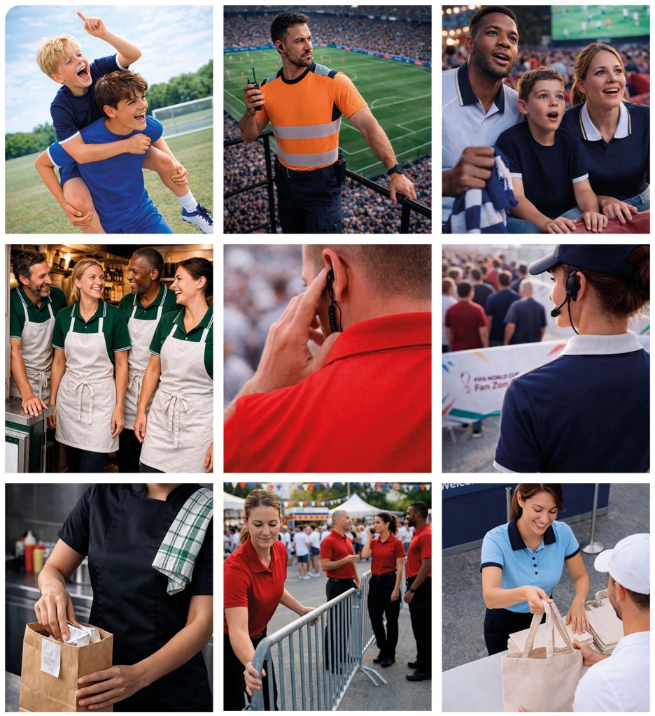 Gama textil completa para Mundial de Futbol 2026