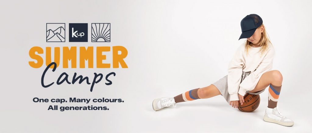 K-up: gorras para equipar a adultos y niños este verano