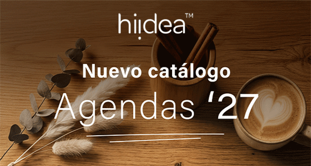 Ya ha llegado el catálogo de agendas 2027