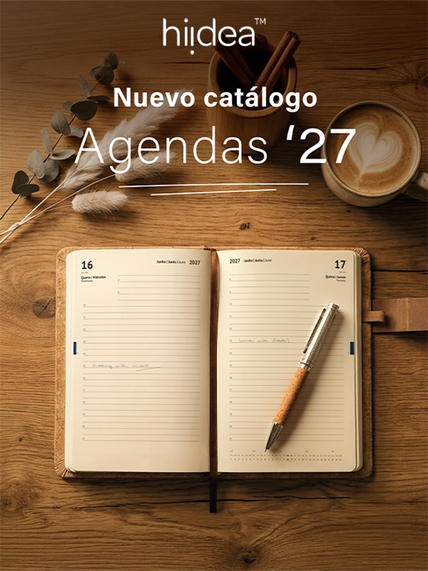 Ya ha llegado el catálogo de agendas 2027