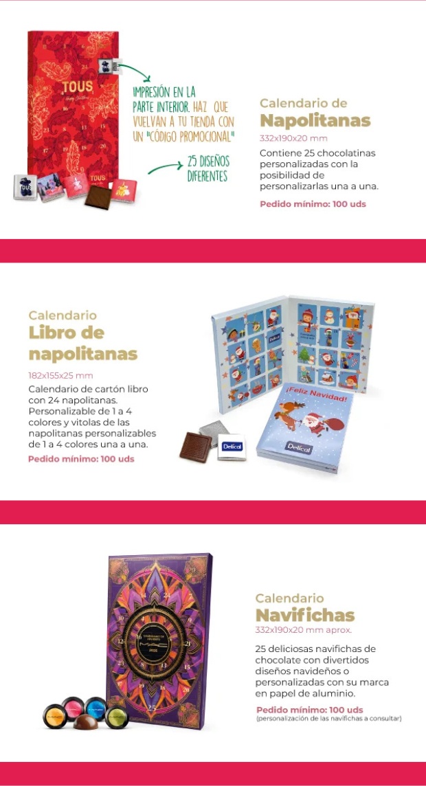 Calendarios de Adviento 2026-27 - 4 Calendarios de Adviento 2026-27 - 4