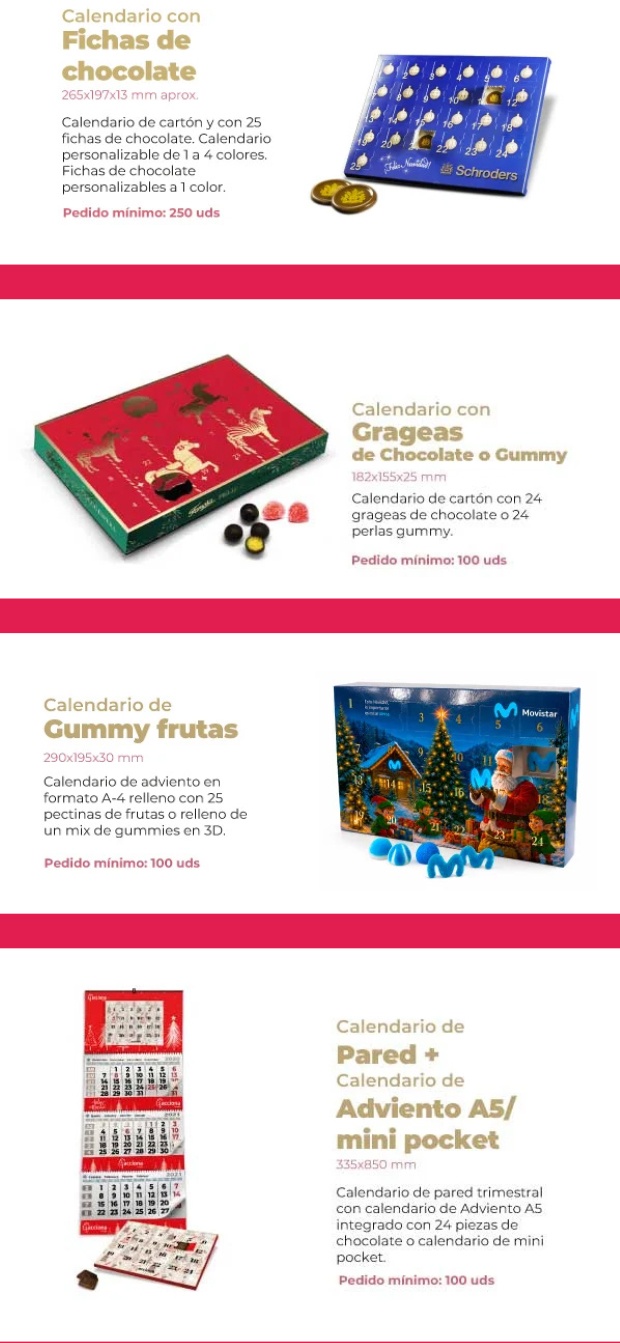 Calendarios de Adviento 2026-27 - 5 Calendarios de Adviento 2026-27 - 5