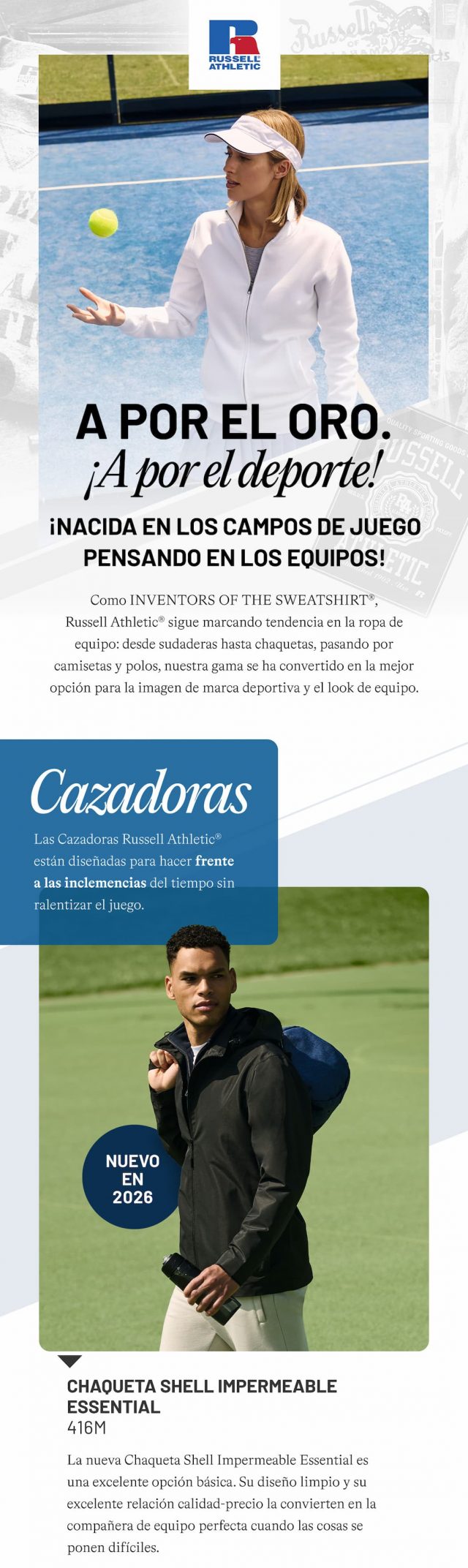 Los imprescindibles para equipos y entrenamiento Los imprescindibles para equipos y entrenamiento
