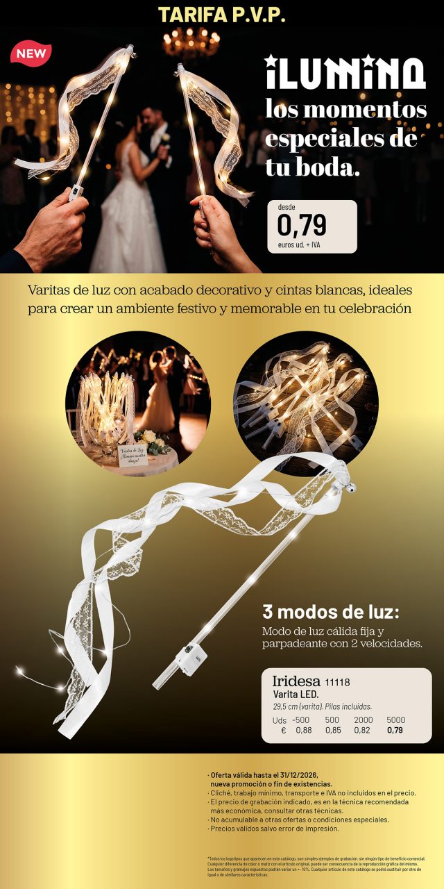 Oferta: 11118 - Varita LED PVP