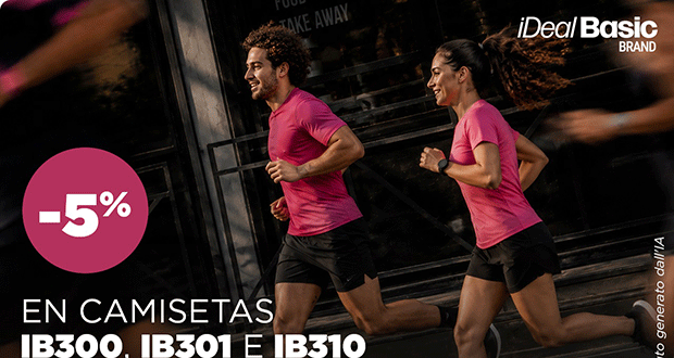 Faltan 20 días para Octubre Rosa –5 % en camisetas IDEAL BASIC BRAND
