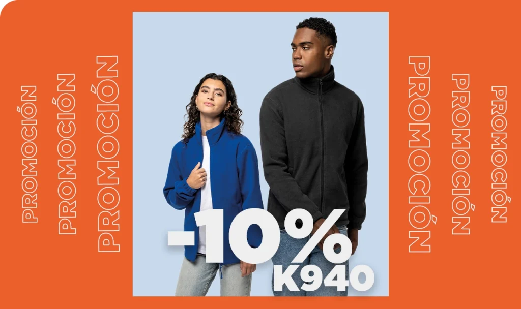 Prepárese para la temporada: su forro polar K940 con un 10% de descuento Prepárese para la temporada: su forro polar K940 con un 10% de descuento