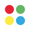 40 piezas de colores