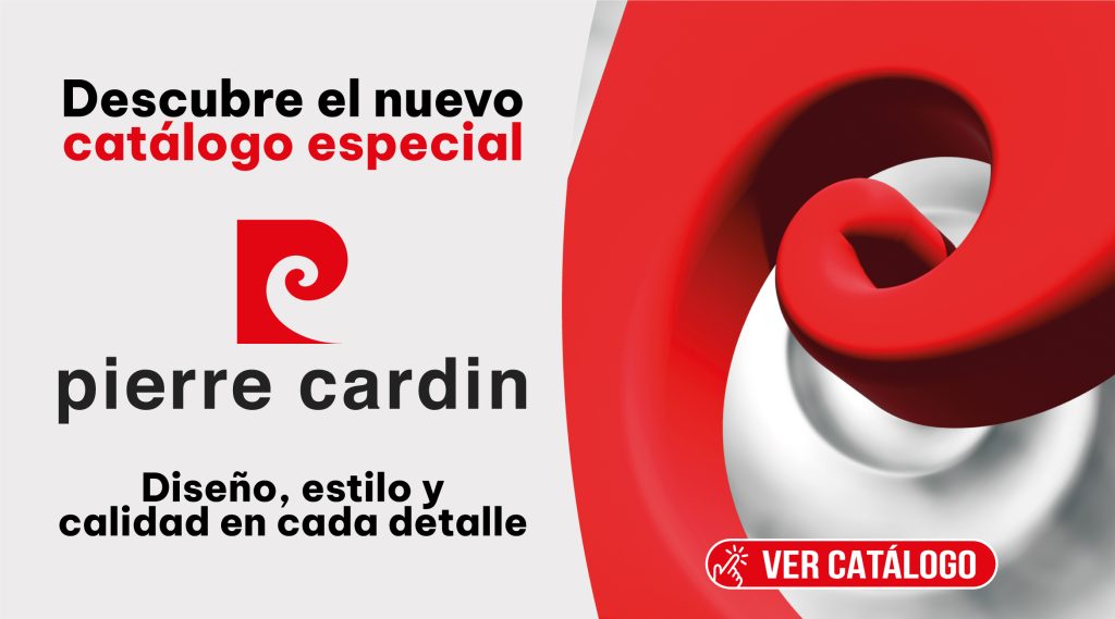 Descubre el nuevo catálogo especial Pierre Cardin Descubre el nuevo catálogo especial Pierre Cardin
