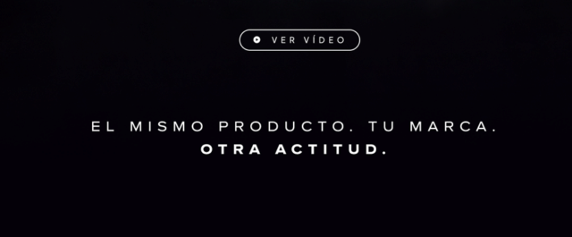 El mismo producto. Tu marca. Otra actitud.