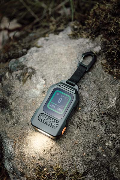 ND430.0901 - Detector de monóxido de carbono Nordic Drift Everest LED, negro ND430.0901 - Detector de monóxido de carbono Nordic Drift Everest LED, negro