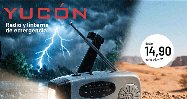 Nueva radio linterna Yucón
