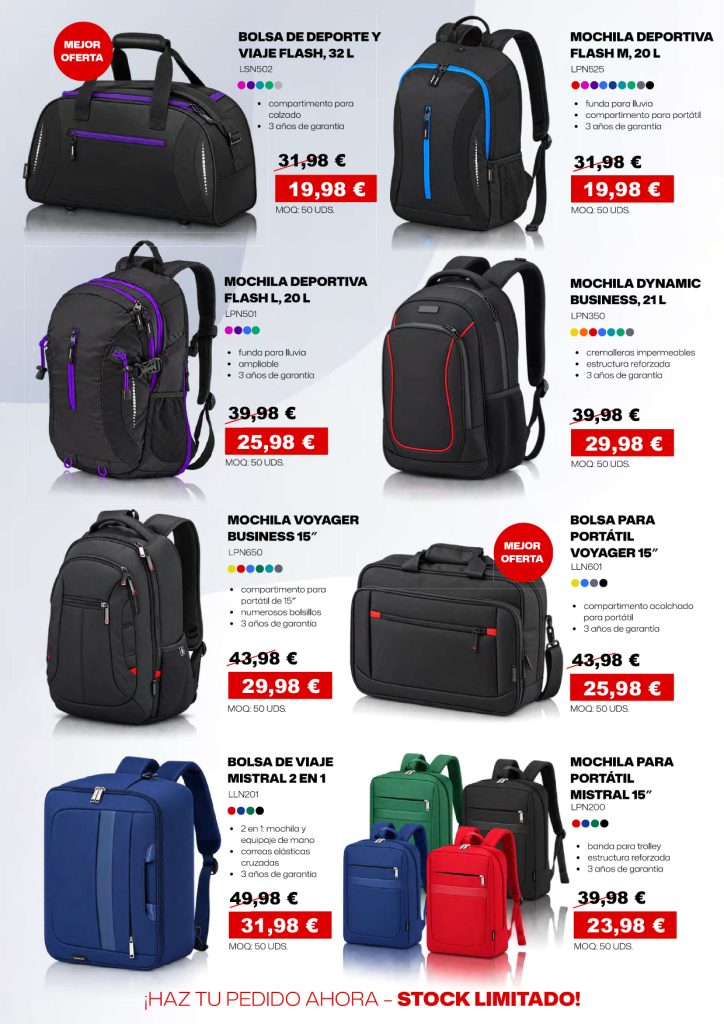 Oferta Bosas y Mochilas - REBAJAS 2