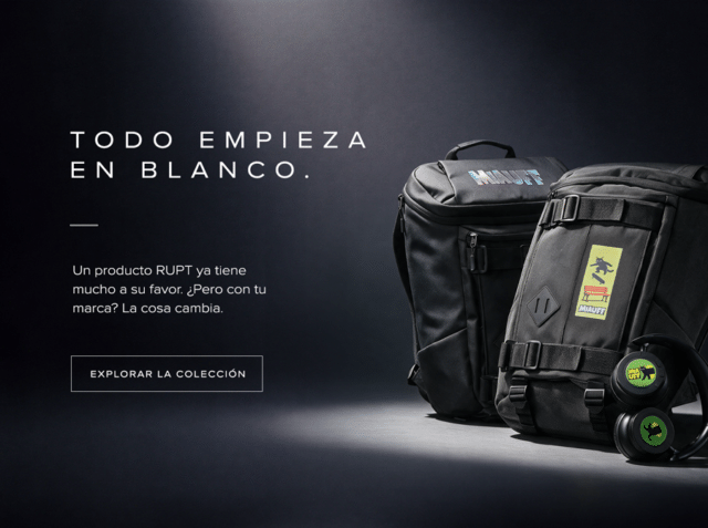 Todo empieza en blanco